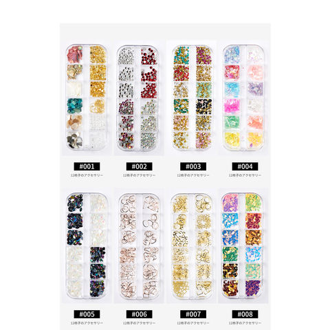 Buy Wholesale China 2022 Nails Art Decorations Wholesale Crystal Nail Art  Rhinestones Acrylic Nail Stones Diy 3d Set & Nail Art at USD 0.4