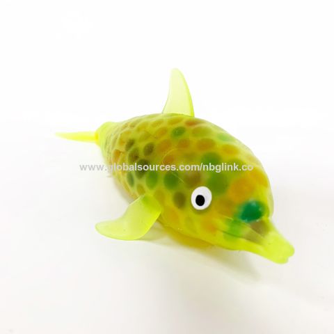 Buy China Wholesale 6 Plastic Fish Shape Stress Mochi Squeeze