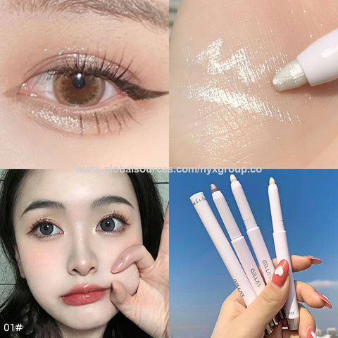 Highlighter Pen, 1Pc Long-Wearing Brightening Highlighter Matte