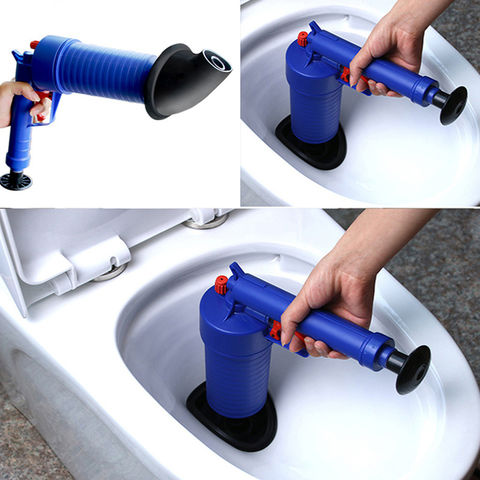 Powerful Pipe Plunger Electric High-pressure Air Gun Toilet Plunger  Bathroom Sink Shower Kitchen Clogged Pipe Drain Unblocker