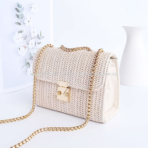 Pu Women Crocodile Print Handbag Fashion Vintage Zipper Shoulder Bag