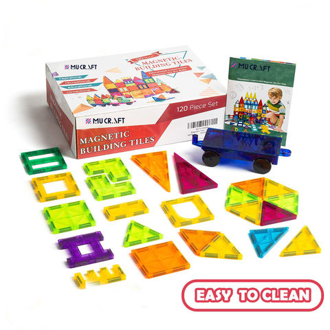 Magnetic Tiles Beginner Set Toddler Girls and Boys Toys, Sensory