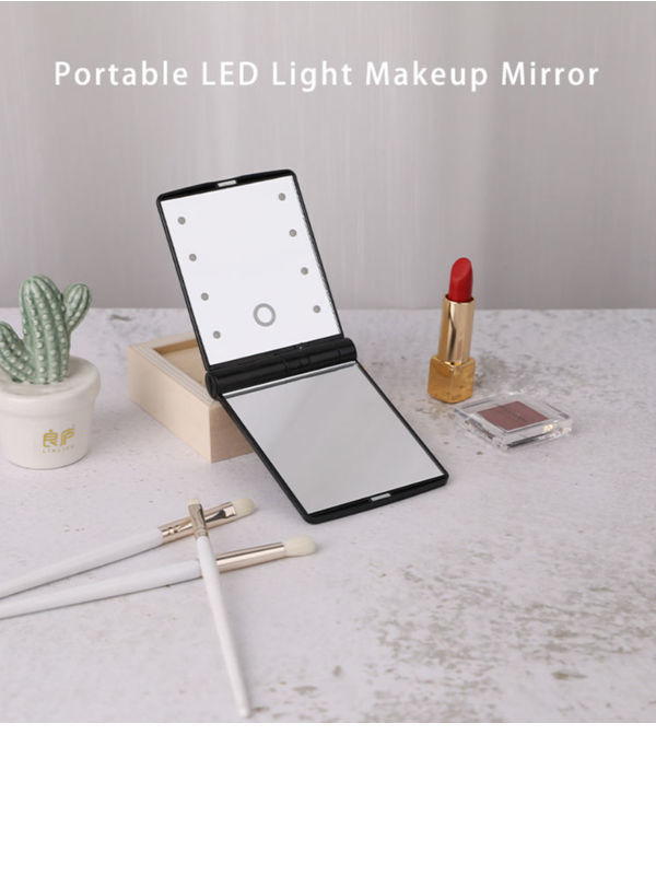travel vanity with lights