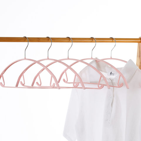 Buy Wholesale China Wet And Dry Dual-use Multi-layer Wide Shoulder Standard  Size Plastic Folding Magic Clothes Hanger & Clothes Drying Racks at USD 0.6