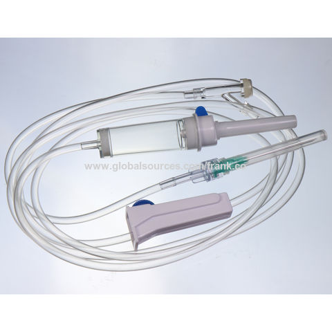 Set Infus Sekali Pakai, Terbuat dari Polypropylene
