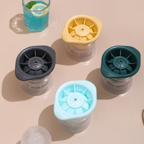 Comprar Molde de diseño creativo de silicona congelada, cubo de hielo  redondo, molde para taza, molde para hacer cubitos de hielo
