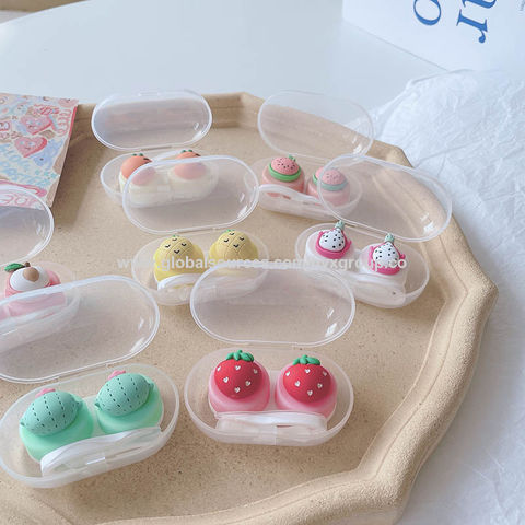 Cartoon Cute Containers For Contact Lenses Portable For Wholesale