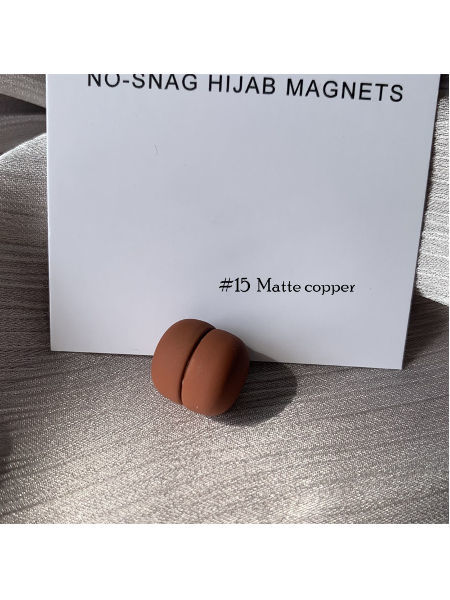 Matte Metal Hijab Scarf Magnet No Snag Muslim Women Magnetic Hijab Pin  $0.53 - Wholesale China Safety Pins at factory prices from Yiwu Binlong  Trading Co., Ltd.