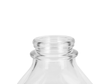 64 oz Clear Glass Milk Bottles