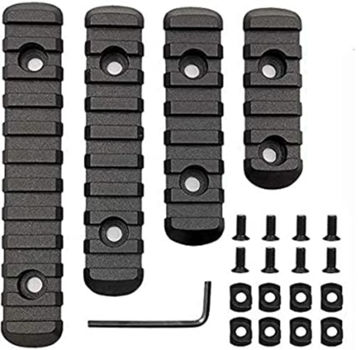 Pecawen Picatinny Rail Section Polymer 5,7,9,11 Slot Picatinny/Weaver Rail Single Picatinny Rail supplier