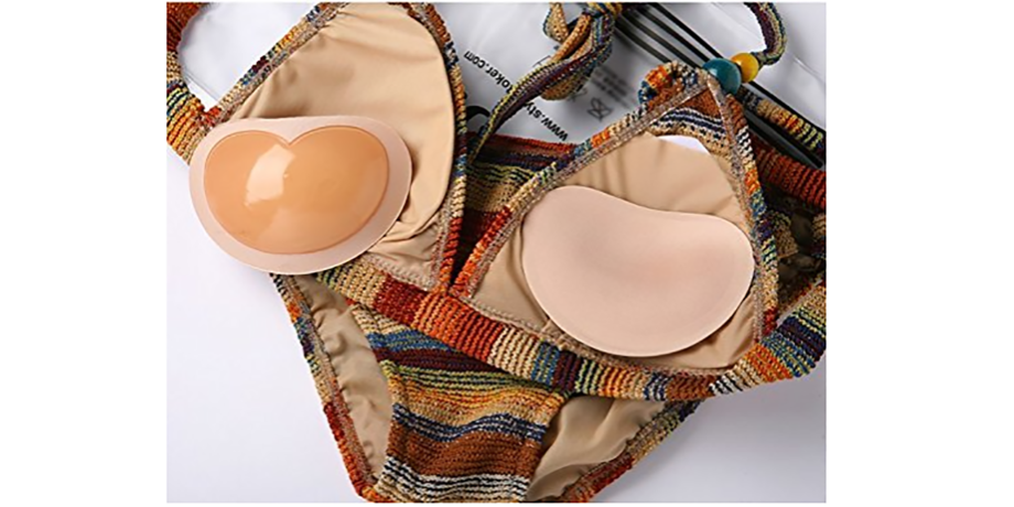 Silicone Bra Insert Pad Breast Enhancers Waterproof for Swimsuit