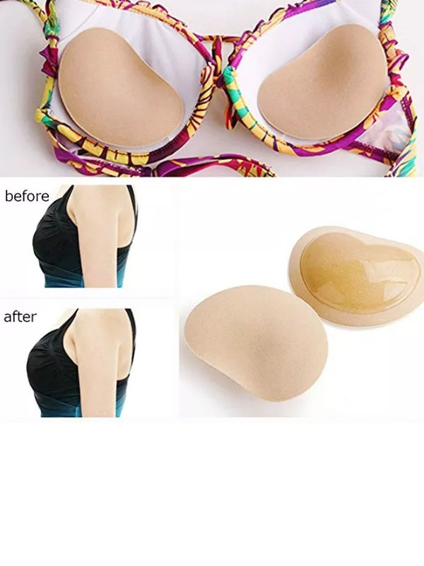 Women Push Up Self-Adhesive for Swimsuits Bikini Breast Enhancer