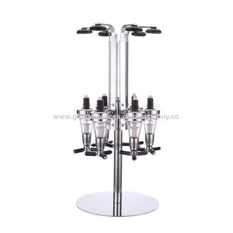 Buy Wholesale China Bottle Pourers Rotary Pouring Wine Rack 2 Head 6 Head Upside  Down Test Beer Bottle Rack & Bottle Pourers at USD 15