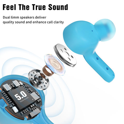 Auriculares inalámbricos Bluetooth5.0 Mini auriculares manos