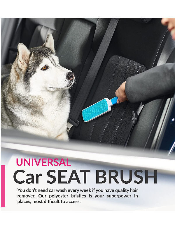 Reusable Manual Pet Hair Remover For Couch Furniture Clothing Car Seat Carpet Bed Fur Lint Brush China On - Car Seat Dog Hair Remover