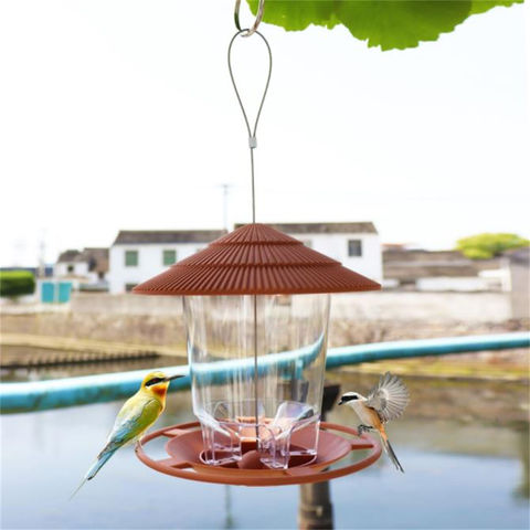 Mangeoire à oiseaux style japonais à suspendre