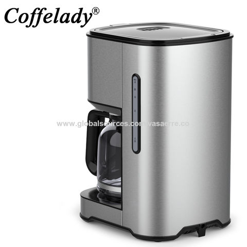 Compre Cafetera Por Goteo Con Temporizador Digital Deconique 12 Tazas  Cafetera De Acero Inoxidable Wifi y Máquina De Café Por Goteo de China por  28.2 USD