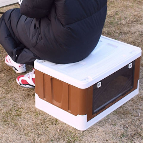 Industrial Wind Outdoor Camping Storage Box Portable Food Clothes