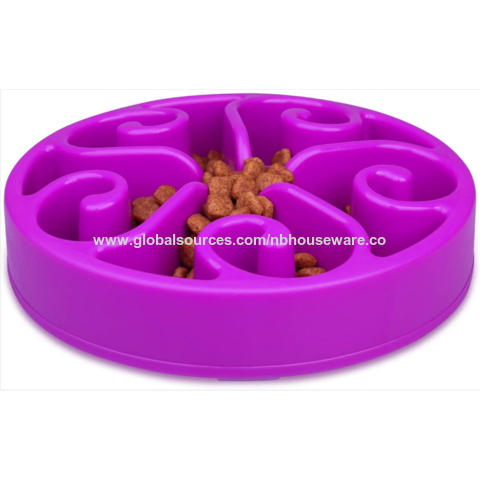 Buy Wholesale China Slow Feeder Interactive Bloat Stop Bowl Dogs And Cats Slow  Feeder Dog Cat Bowl Anti Gulping & Slow Feeder Dog Cat Bowl at USD 3.3