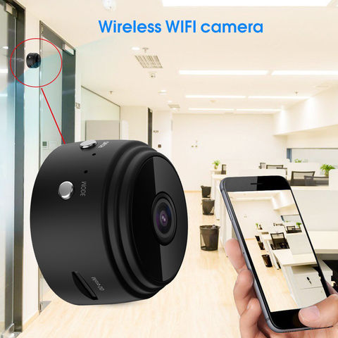 Buy Wholesale China Wireless Hidden Wifi Mini Camera Hd 1080p Portable Home  Security Cameras Nanny Cam Small Indoor Vide & Security Camera at USD 3.2
