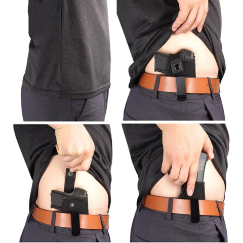 Deep Concealment Shoulder Holster for Men and Women, Underarm Gun Holster,  Glock 17, 19, 26, 42, 43, 1911, M & P, Shield 9mm