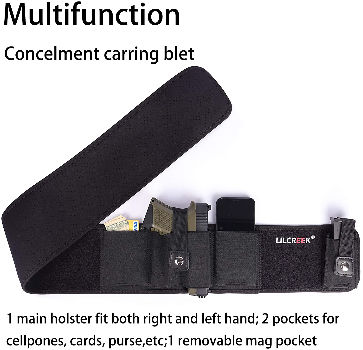 Hommes Taille Téléphone Sac PU Bourse Boucle Holster Ceinture Étui de
