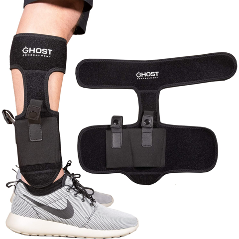 Holster de cheville dissimulé pour pistolet de port dissimulé | Holster de jambe universel avec chargeur