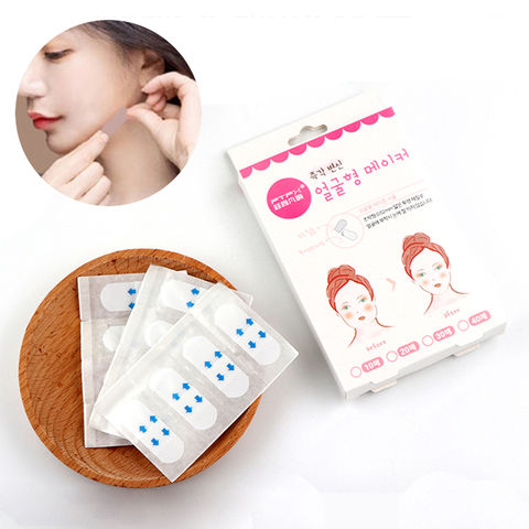 Buy China Wholesale 40 Pcs/set Invisible Thin Face Facial Stickers Facial  Line Wrinkle Sagging Skin V-shape Face Lift & Face Lift Tape $0.4