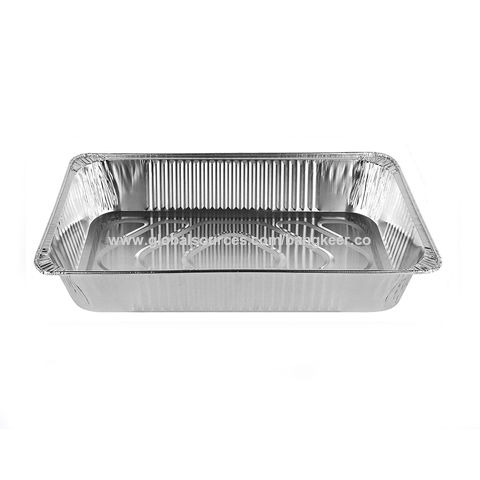 Buy Wholesale China Durable Packaging Square Disposable Aluminum Foil Cake  Pan- Disposable Baking Containers/tins & Aluminium Foil Container at USD  48.2