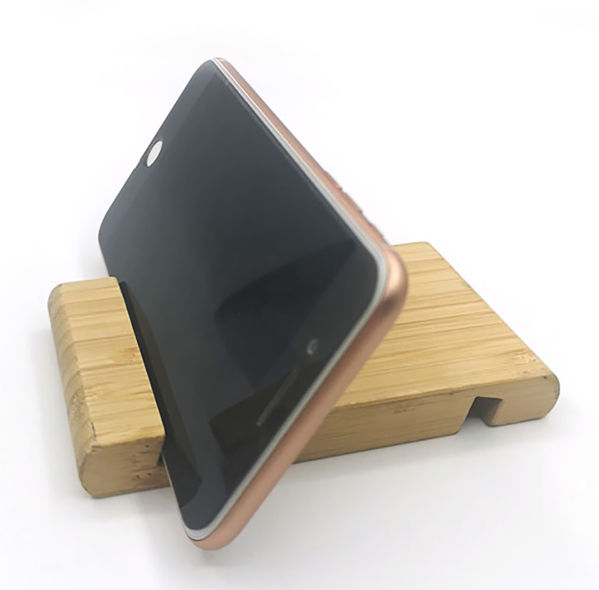 Buy Wholesale China Promotional Desktop Tablet Stands Natural Bamboo Wooden  Multifunction Mobile Phone Holders & Desktop Tablet Stands at USD 1.3