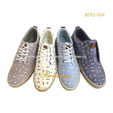 Chaussures vulcanisées pour hommes, style simple, chaussures vulcanisées à lacets personnalisées, chaussures en toile