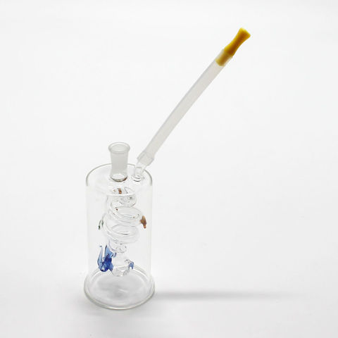 Water pipe - glass mini bong - . Gift Ideas