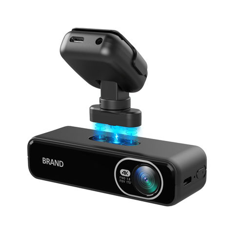 Cámara De Coche 4k Dual Dash Cam Gps Wifi, 2160p+1080p Front