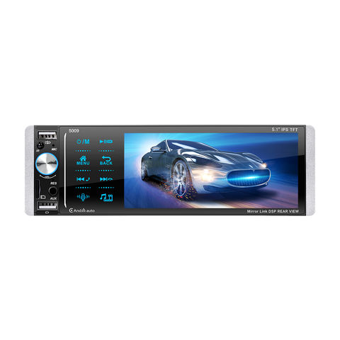 Buy Wholesale China 5 Inch Touch Screen Car Mp5 Player Single Din Music  Player 1 Din Video Stereo Autoradio Dvd Player & Car Mp5 Player Touch  Screen at USD 34.3
