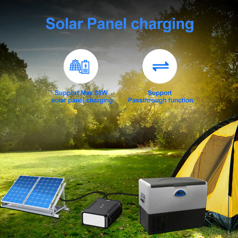 Buy Wholesale China 100000mah Large Catpacity 12v-24v Dc Usb-c 60w Pd  Output Support 100w Solar Panel Power Bank & Loptop Power Bank at USD 120