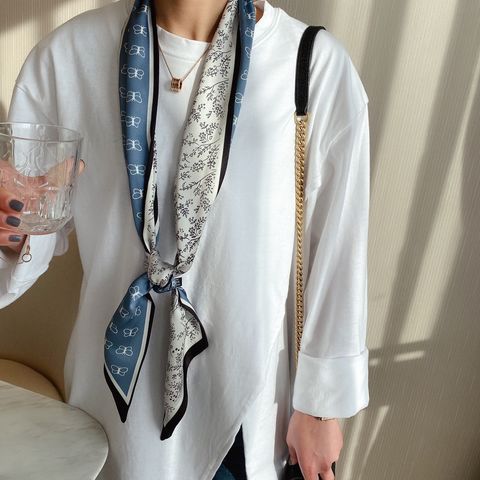 Silk Scarf Satin