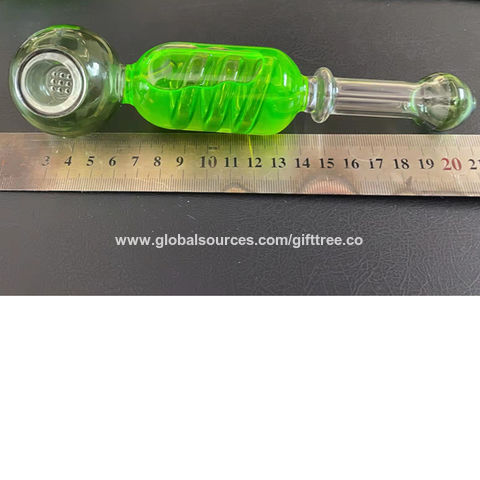 Buy Wholesale China Freezable Glycerin Coil Hand Pipe Glass Tobacco Pipes  Smoking Spoon Liquid Cool Handpipes & Glass Hand Pipe at USD 1