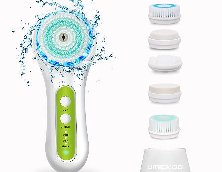 Waterproof Vibrating Electric Usb Facial Brush Cleaner Sonic Silicone Facial Clean Brush supplier