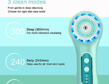 Waterproof Vibrating Electric Usb Facial Brush Cleaner Sonic Silicone Facial Clean Brush supplier