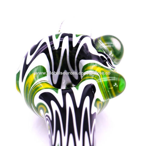 Wholesale Us Dichro Glass Spoon Wig Wag Pipes Smoking Accessiors for Herb  Weed - China Glass Pipe and Water Pipe price