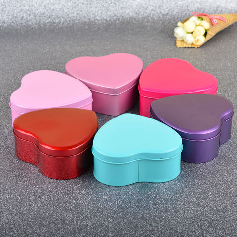 Buy Wholesale China Heart Shape Small Tin Boxes Chocolate Metal