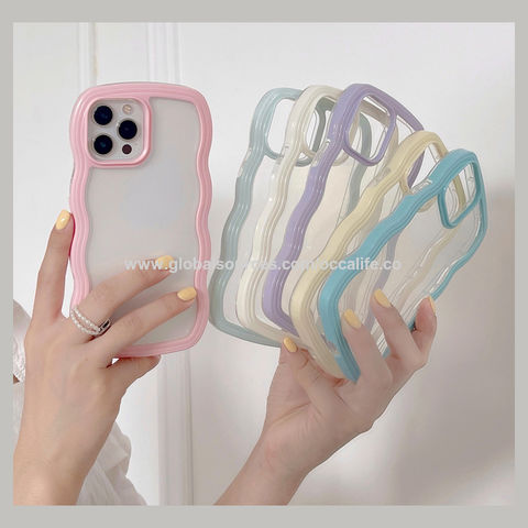 Square Case For iPhone 14 13 12 11 Pro Max XS XR 8 7 Candy Silicoen Soft  Cover
