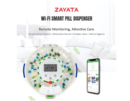 Smart Pillbox for Patients and Elderly Using IoT - Aumraj