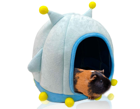 Buy Wholesale China Guinea Pig Bed Cave Cozy And Warm Hamster House Large  Cute Hideout Cage Accessories For Small Animal & Pet Beds at USD  |  Global Sources