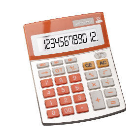 12-digit solar calculator with big buttons for business office use supplier