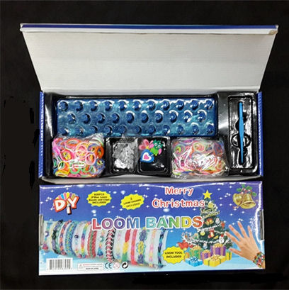 Buy Wholesale China Loom Bands Box Kid Diy Set Bracelet Silicone Rubber  Bands & Loom Band at USD 6.28