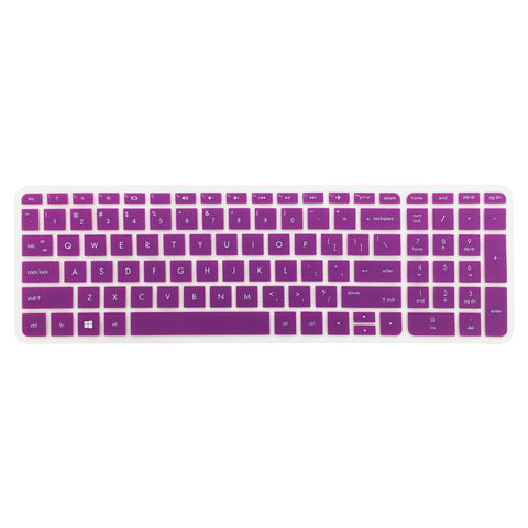 Custom Silicone Keyboard Protector Cover For Hp 14&quot; 15&quot;laptop 