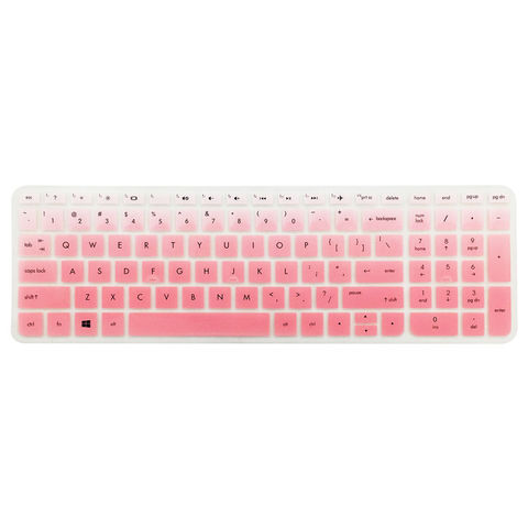 Custom Silicone Keyboard Protector Cover For Hp 14&quot; 15&quot;laptop 