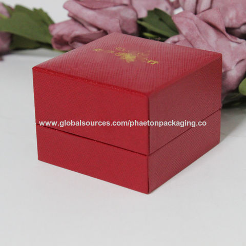 FANXI Plastic Gift Boxes With Silk Insert For Ring Necklace