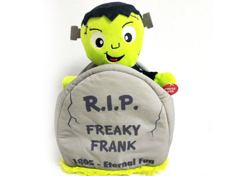 Halloween Musical Plush R.I.P. Boogie Bear 1805-Eternal Fun